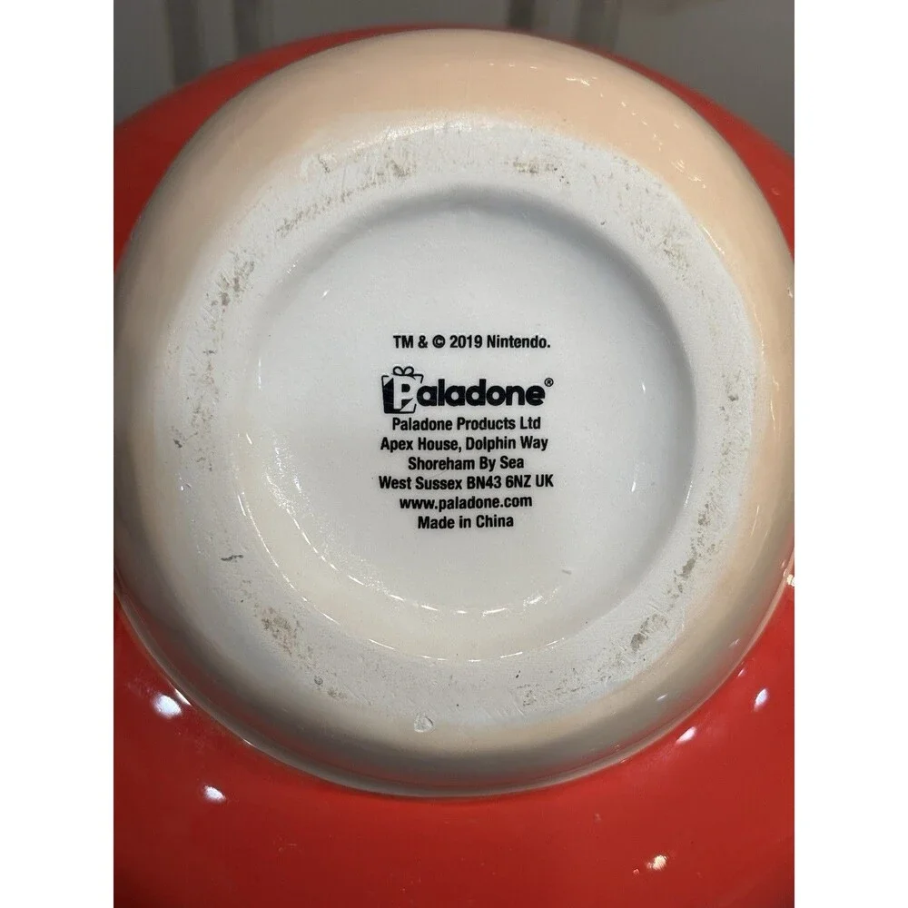 Nintendo Super Mario Mushroom TOAD Ceramic Shaped Cookie Jar 2019 Paladone